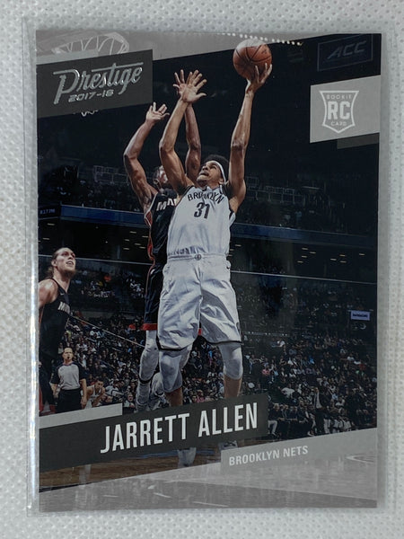 2017-18 Panini Prestige Rookie Jarrett Allen #172 Brooklyn Nets