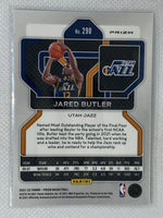 2021-22 Panini Prizm Rookie Silver Jared Butler #290 Utah Jazz