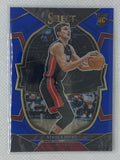 2022-23 Panini Select #91 Nikola Jovic Concourse Blue Miami Heat