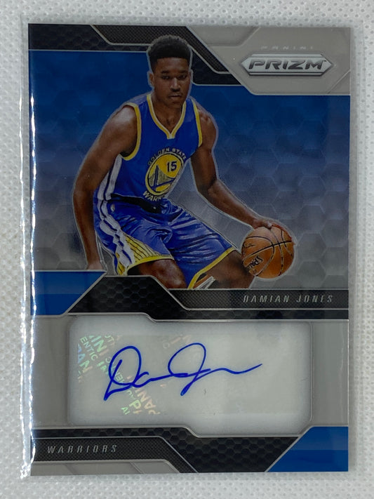 2016-17 Panini Prizm Signatures Damian Jones #26 Rookie Auto