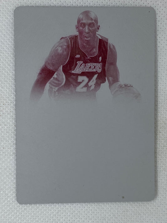 2012-13 Panini Flawless Autograph Magenta Printing Plate 1/1 Kobe Bryant #1 National Treasures