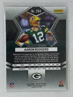 2022 Panini Mosaic Aaron Rodgers Green Mosaic Prizm Super Bowl XLV MVP #294 Green Bay Packers