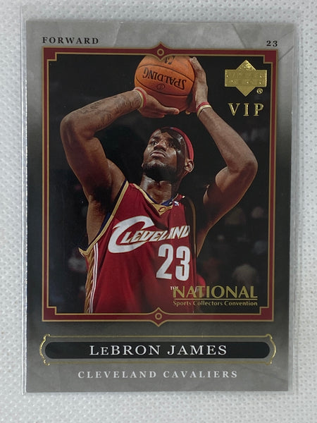 2007-08 Upper Deck VIP National LeBron James Cleveland Cavaliers #VIP-7