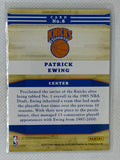 2012-13 Panini NBA Hoops Franchise Greats Insert Card Patrick Ewing #8