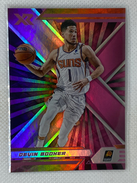 2021-22 Panini Chronicles XR Pink #396 Devin Booker Phoenix Suns