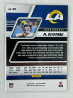 2023 Panini Zenith Matthew Stafford #63 Los Angeles Rams