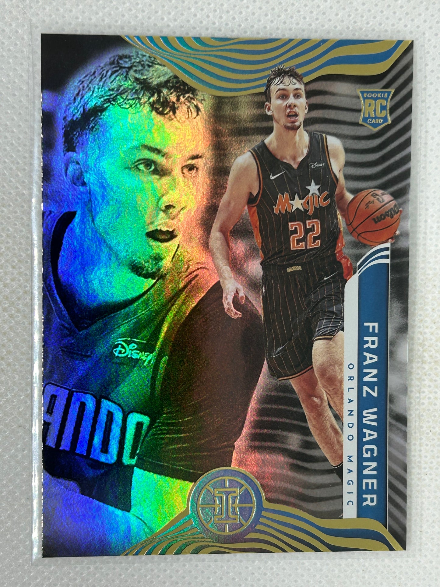 2021-22 Panini Illusions Franz Wagner Rookie #158 Orlando Magic