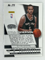 2014-15 Panini Prizm Rookie Kyle Anderson #275 San Antonio Spurs