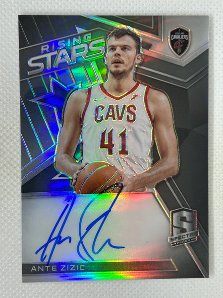 2017-18 Panini Spectra Rookie Autograph RS-AZZ /199 Ante Zizic Cleveland Cavaliers