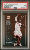 2012-13 Panini Brilliance Scorers Inc Lebron James #4 Miami Heat PSA 9