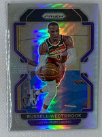 2021-22 Panini Prizm Russell Westbrook Silver Prizm Los Angeles Lakers