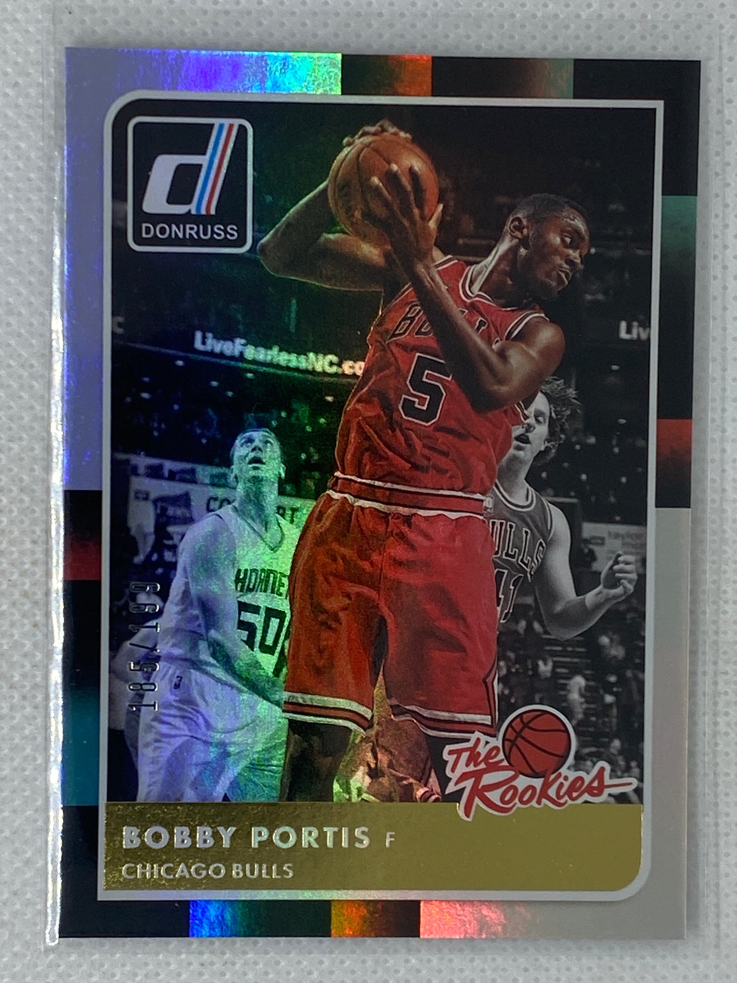 2015-16 Panini Donruss The Rookies Holo /199 Bobby Portis #5 Rookie RC