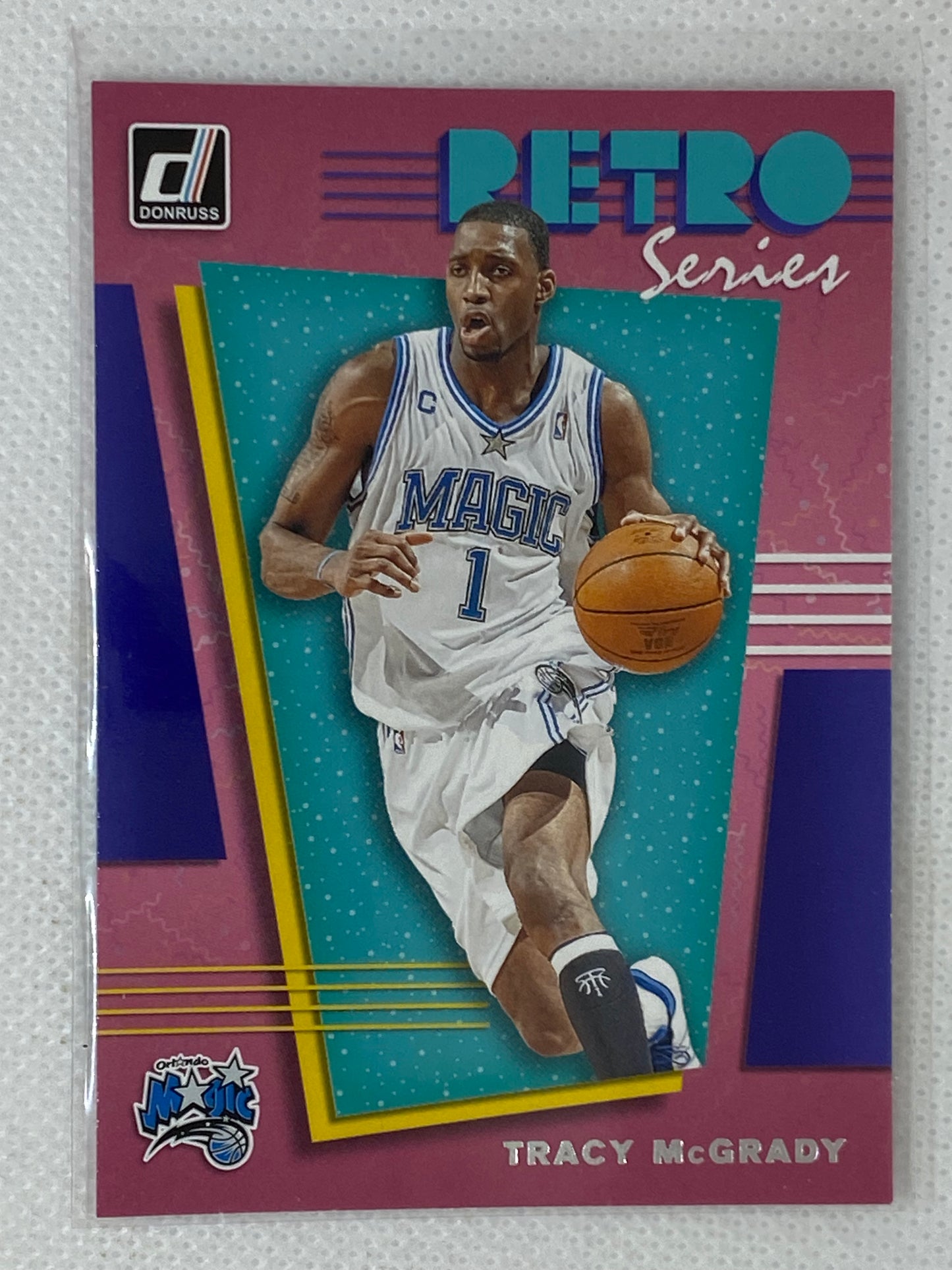 2019-20 Panini Donruss Basketball Retro Series #17 Tracy McGrady