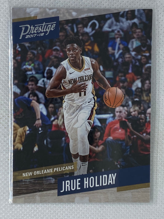 2017-18 Panini Prestige Jrue Holiday #97 New Orleans Pelicans