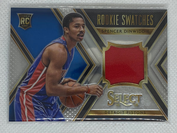 2014-15 Select Rookie Swatches #25 Spencer Dinwiddie Jersey /199