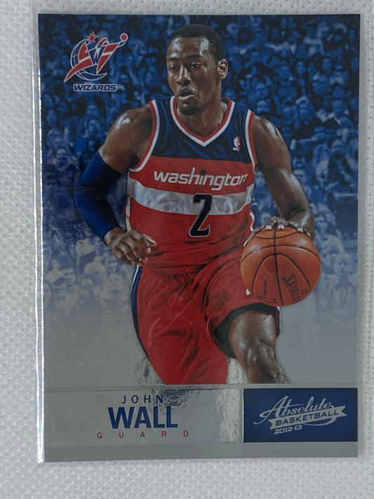 2012-13 Absolute John Wall #90 Washington Wizards