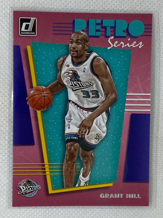 2019-20 Panini Donruss Retro Series #9 Grant Hill