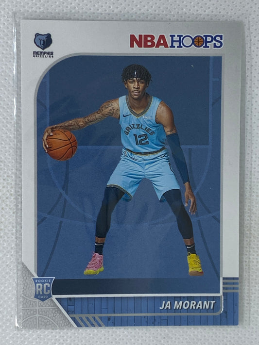 2019-20 Panini Hoops Ja Morant #259 Rookie Memphis Grizzlies