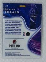 2021-22 Panini Donruss Damian Lillard #14 Complete Players Trail Blazers