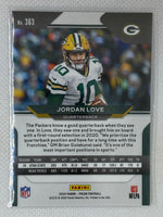 JORDAN LOVE ROOKIE CARD 2020 Score Football RC Green Bay Packers!