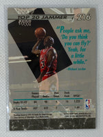 1992-93 Fleer Ultra Michael Jordan #216 Jam Sessions Chicago Bulls