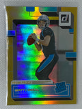 2022 Donruss Premium Press Proof Gold Matt Corral #302 Panthers RC Rookie