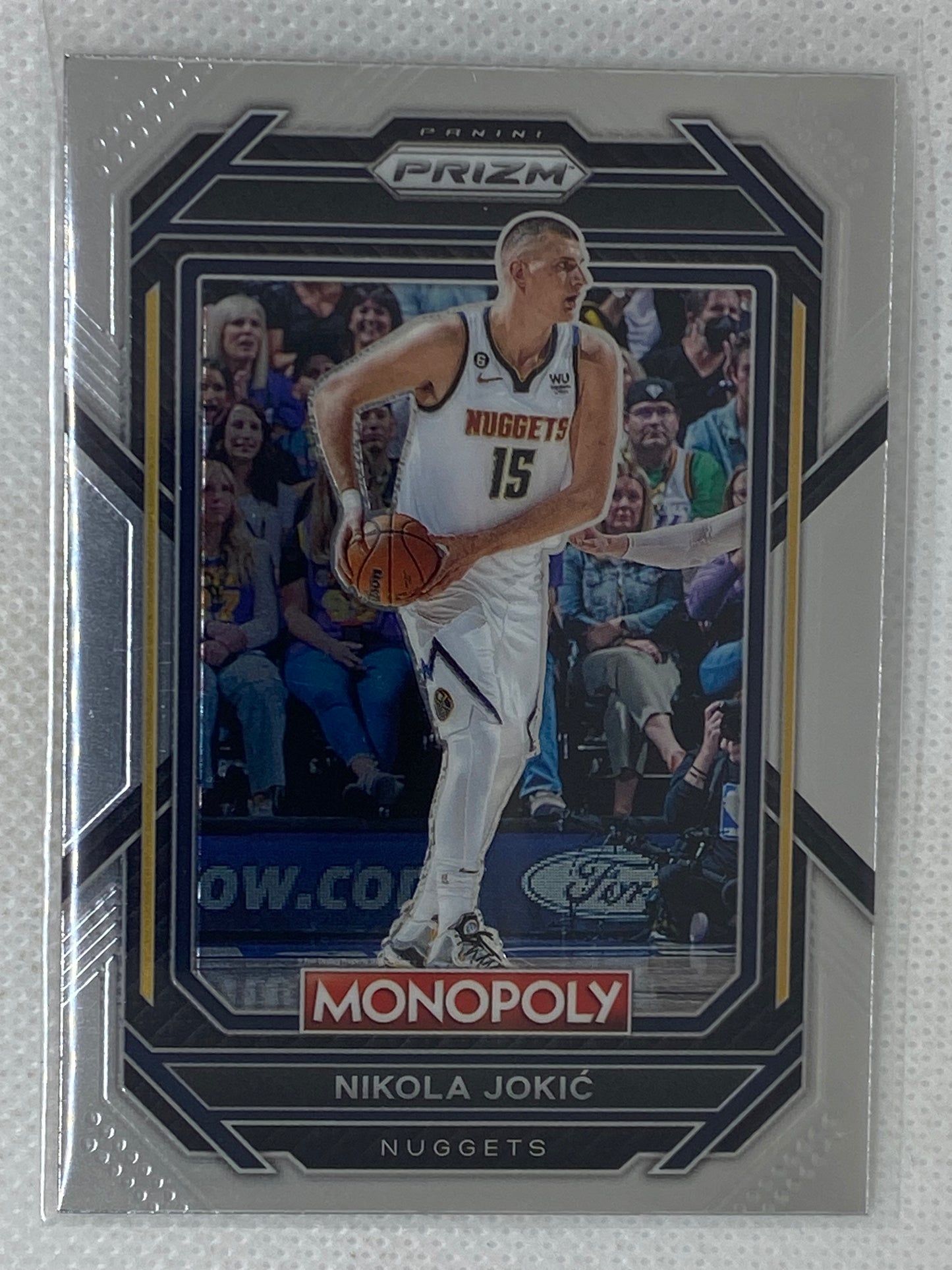 2022-23 Panini Monopoly Prizm Basketball Nikola Jokic Base #22 Denver Nuggets