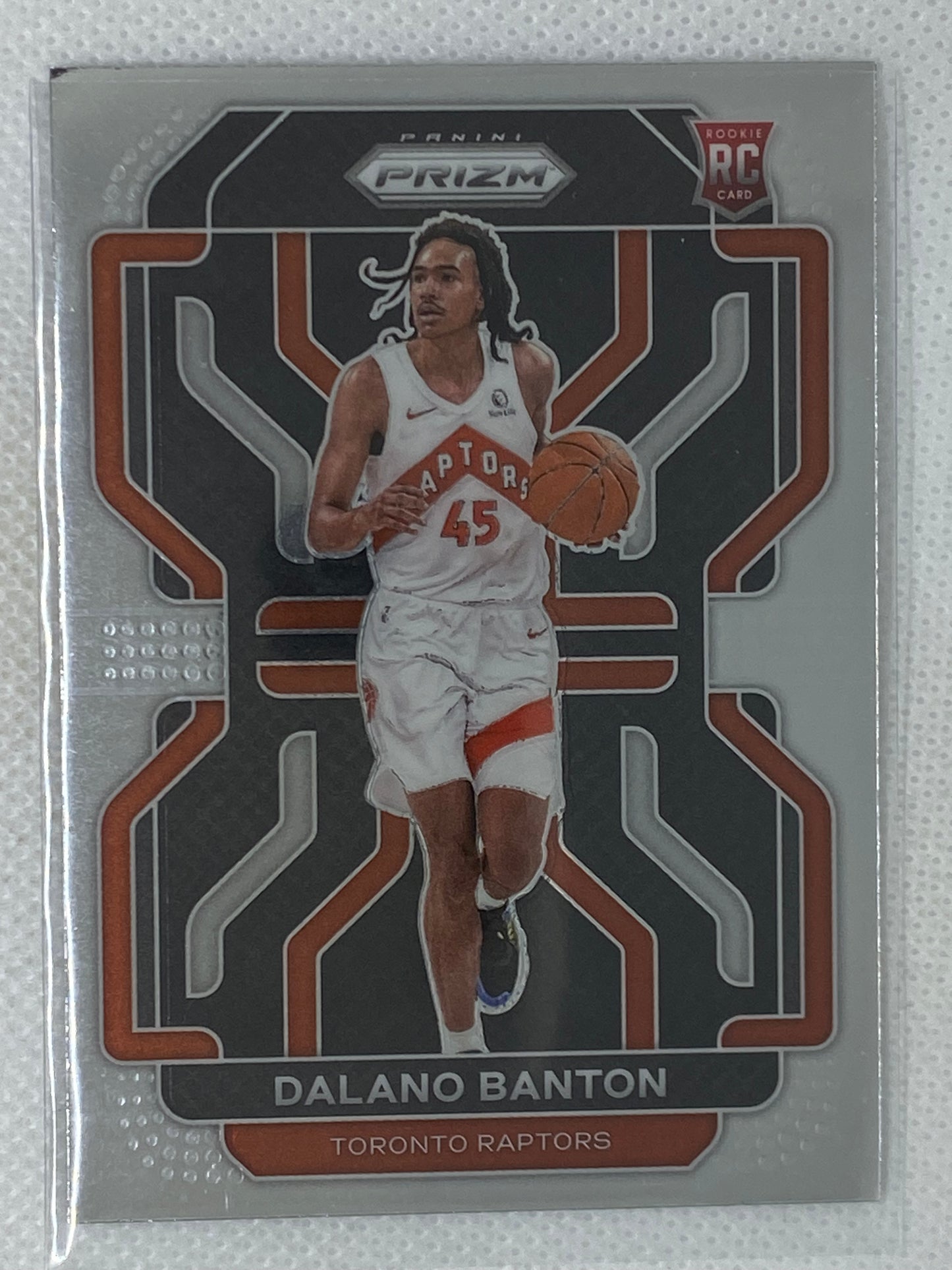 2021 Panini Prizm #328 Dalano Banton Toronto Raptors Rookie