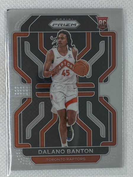 2021 Panini Prizm #328 Dalano Banton Toronto Raptors Rookie