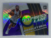 2021-22 Panini Donruss Optic #20 Bradley Beal Silver Prizm Express Lane Wizards