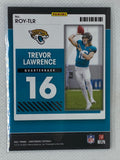 2021 Panini Contenders: Rookie of the Year Contenders #ROY-TLR Trevor Lawrence Jacksonville Jaguars