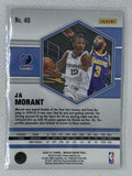 2021-22 Panini Mosaic Ja Morant #40 Memphis Grizzlies