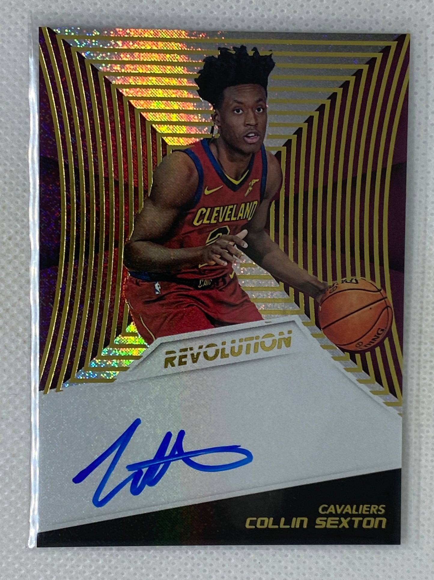 2018-19 Panini Revolution Collin Sexton RA-CSX Rookie Autograph On Card SSP