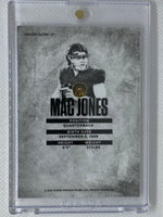 2021 Super Glow 1st Ever Mac Jones RC Rookie Silver Glow Cigar Patriots