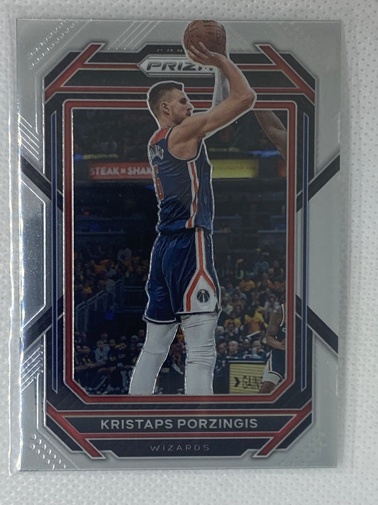 2022-23 Panini Prizm Basketball Base Card Kristaps Porzingis #191