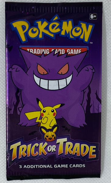 Pokemon Trick Or Trade Booster Pack Halloween 3 Card Pack 2022