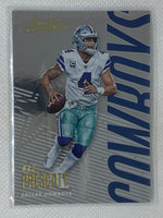 2018 Panini Absolute Football Dak Prescott #25 Dallas Cowboys