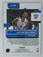 2022-23 Panini Donruss Jaylin Williams #241 Rated Rookie RC