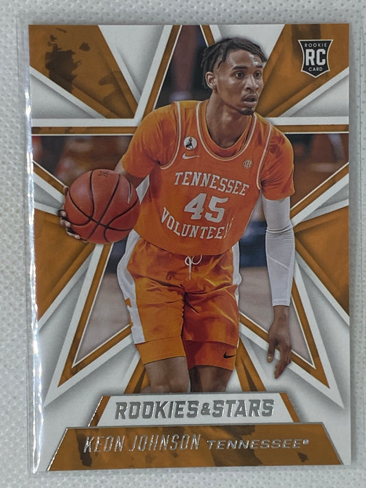 2021-22 Chronicles Rookies And Stars Draft Picks Keon Johnson RC #306