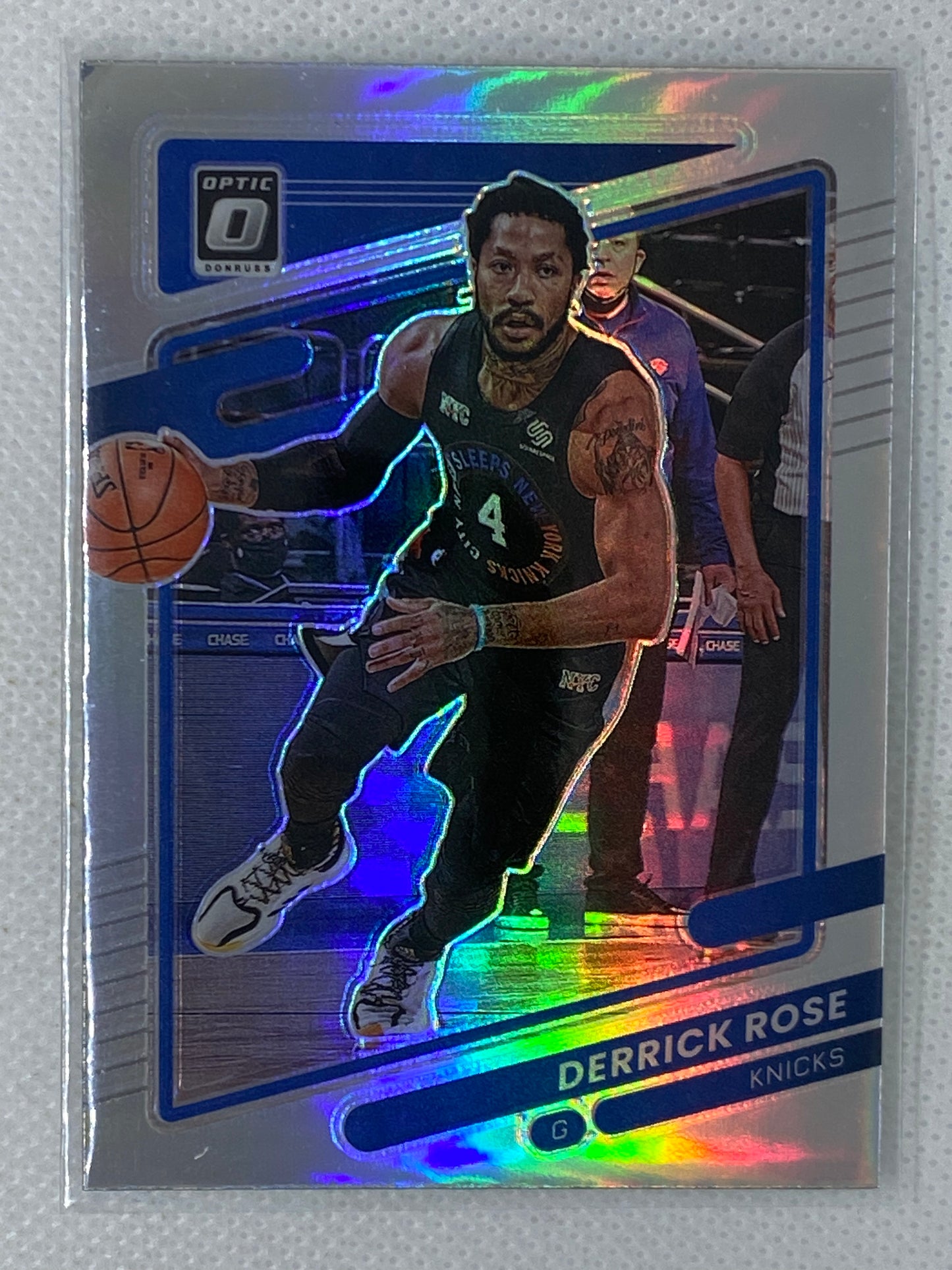 2021-22 Panini Donruss Optic Derrick Rose Optic Holo #127