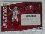 2018 Absolute Late Game Heroics Spectrum Gold Sparkle #5 Jameis Winston SSP