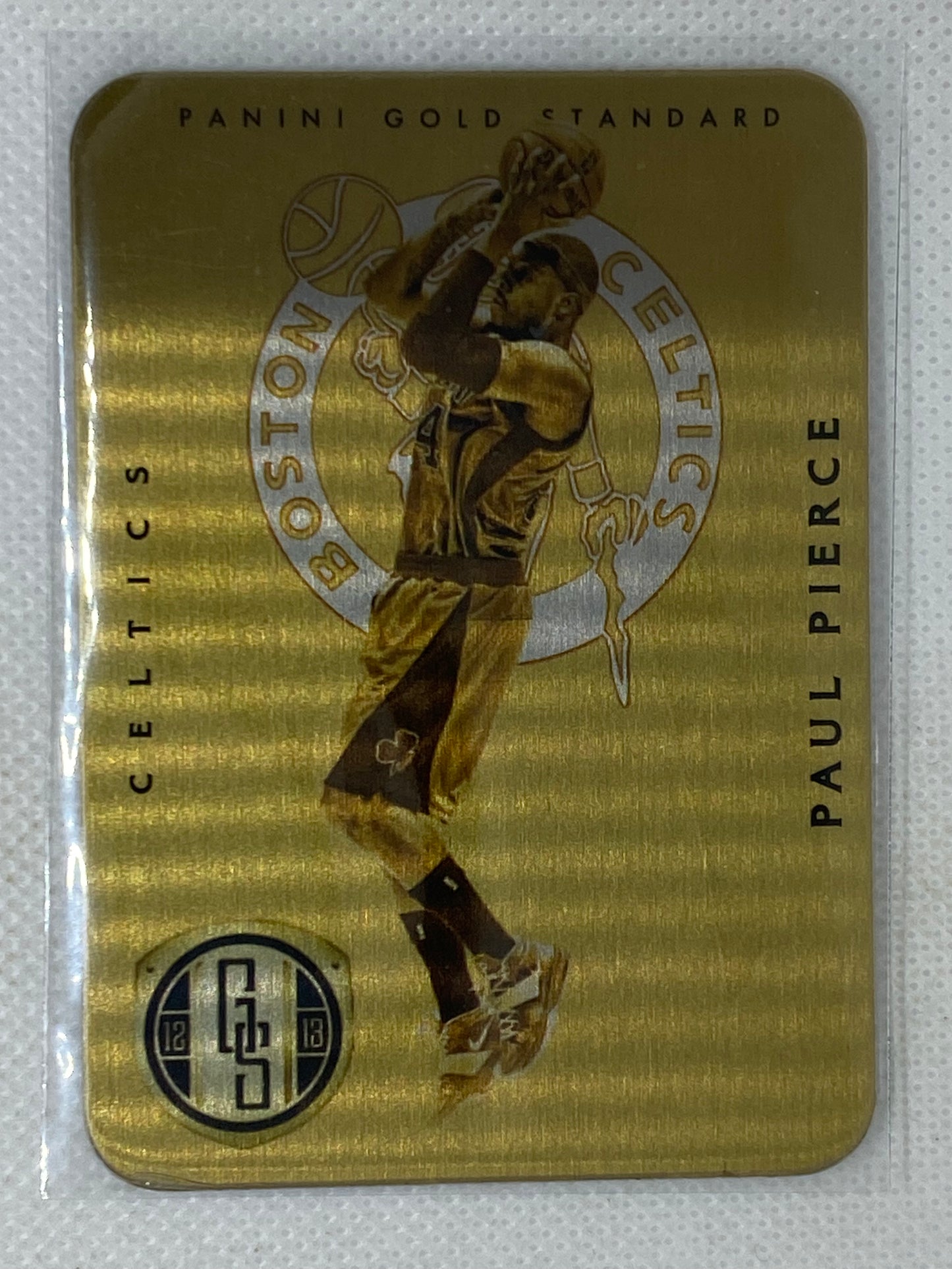 2012-13 Panini Gold Standard Metal Gold Paul Pierce #19 HOF