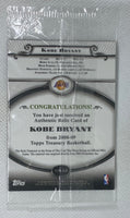 2008 Topps Treasury Basketball Kobe Bryant Jersey Relic #TTR-KB (still sealed in package)