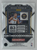 2022-23 Panini Prizm Monopoly #24 Michael Porter Jr.