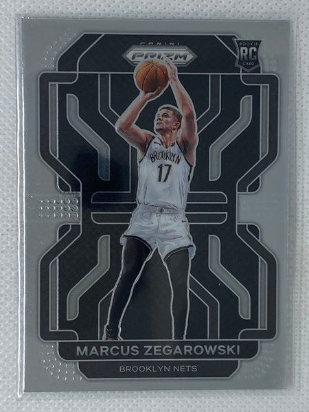 2021-22 Panini Prizm Marcus Zegarowski RC #300 Brooklyn Nets