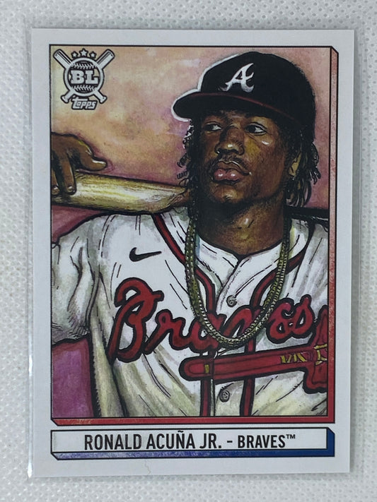 2021 Topps Big League Ronald Acuna Jr Art of the Game | ATG-RA | Atlanta Braves