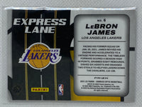 2021-22 Donruss NBA Optic Lebron James Express Lane Silver Holo Prizm #6 Lakers