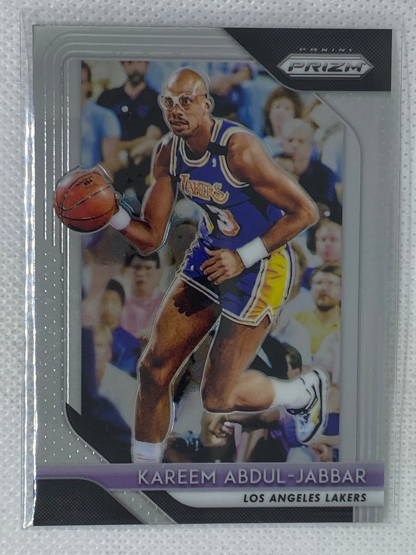 2018-19 Panini Prizm #115 Kareem Abdul-Jabbar Base Los Angeles Lakers