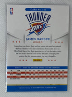 2012-13 Panini Hoops James Harden #133 Oklahoma City Thunder