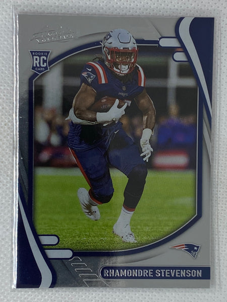 2021 Panini Absolute Rhamondre Stevenson Rookie #133 New England Patriots